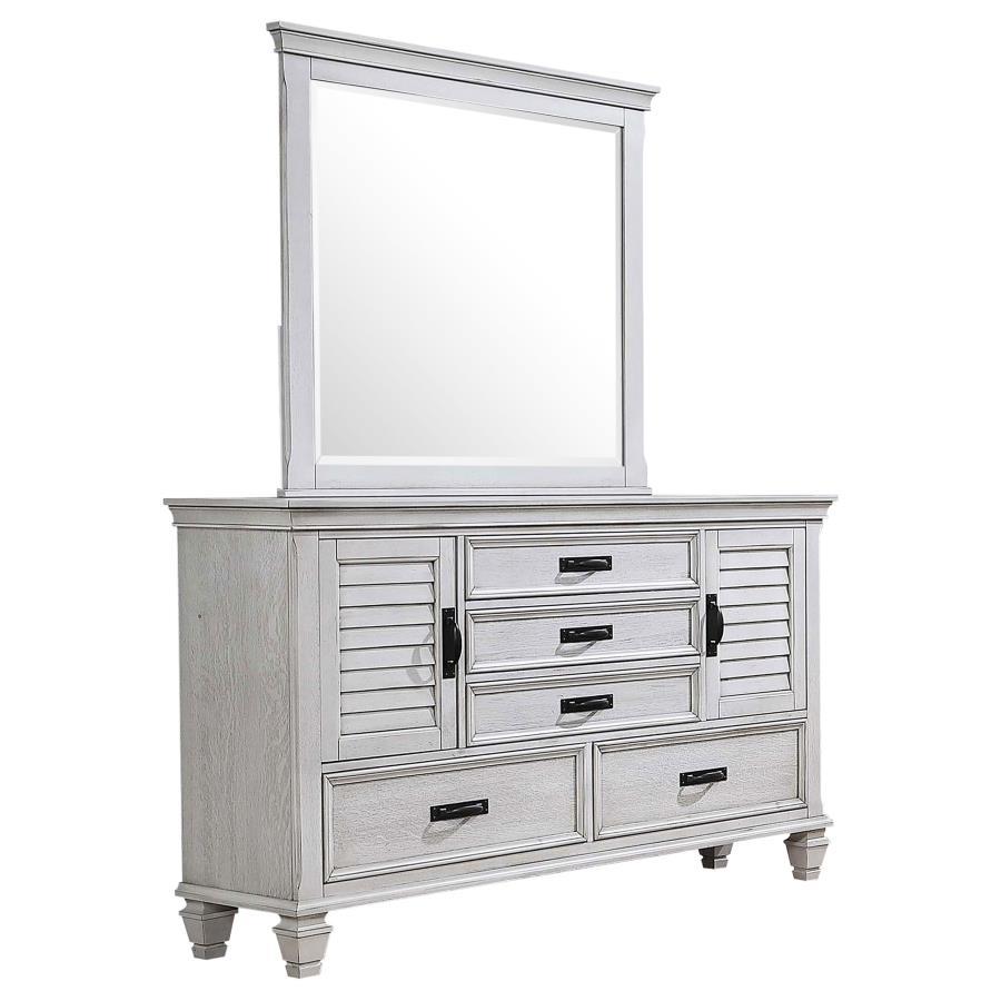 Coaster Fine Furniture Franco - 5-Drawer Dresser With Mirror | Meri Furniture