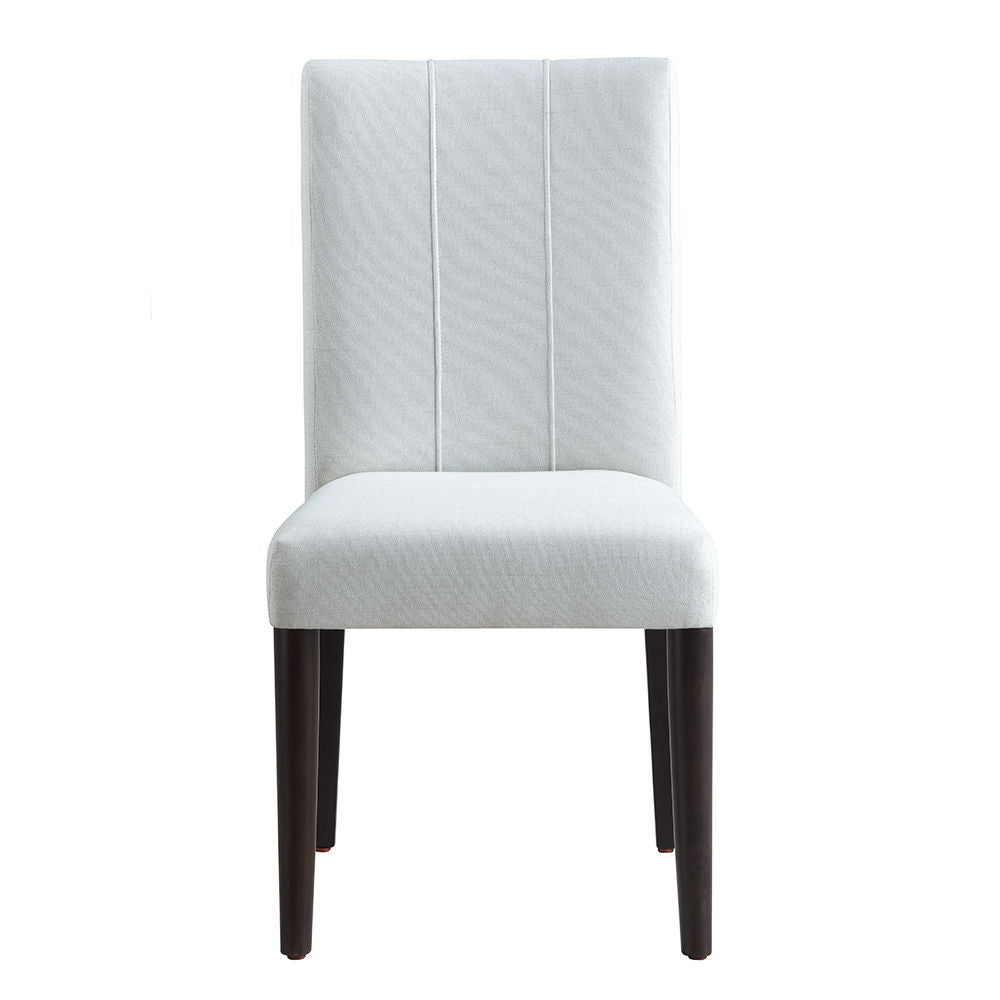 ACME Carena - Side Chair (Set of 2) - White & Brown Finish | Meri Furniture
