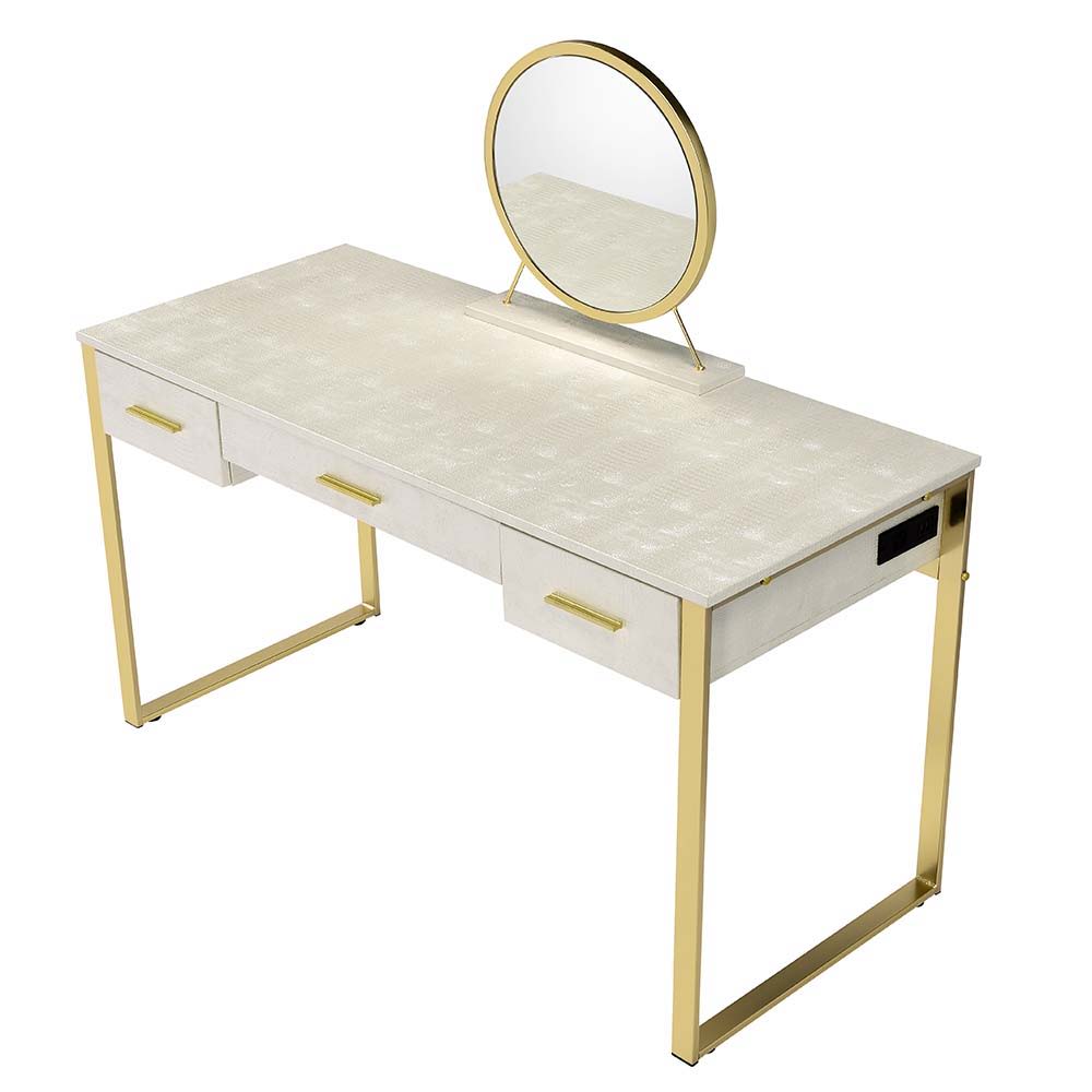 ACME Myles - Vanity Desk | Meri Furniture