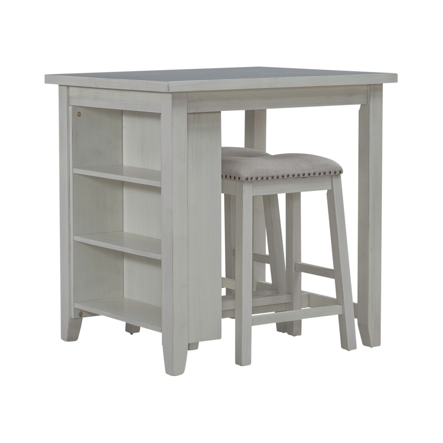 Liberty Furniture Brook Creek - 3 Piece Counter Set | Meri Furniture