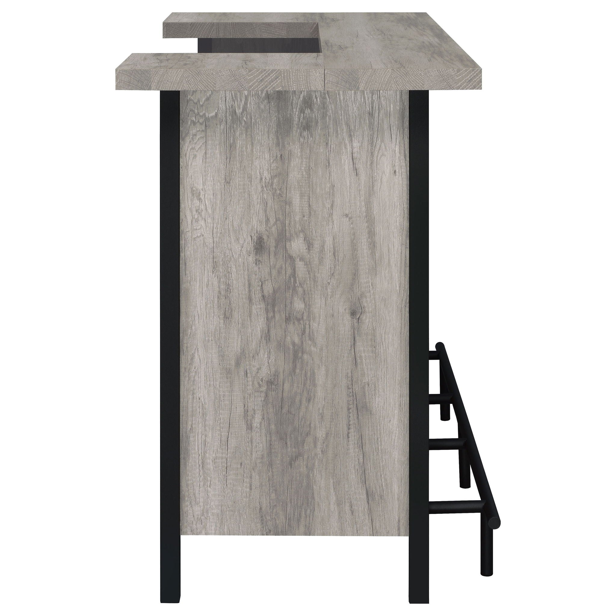 Menimen - Freestanding Bar Unit - Gray