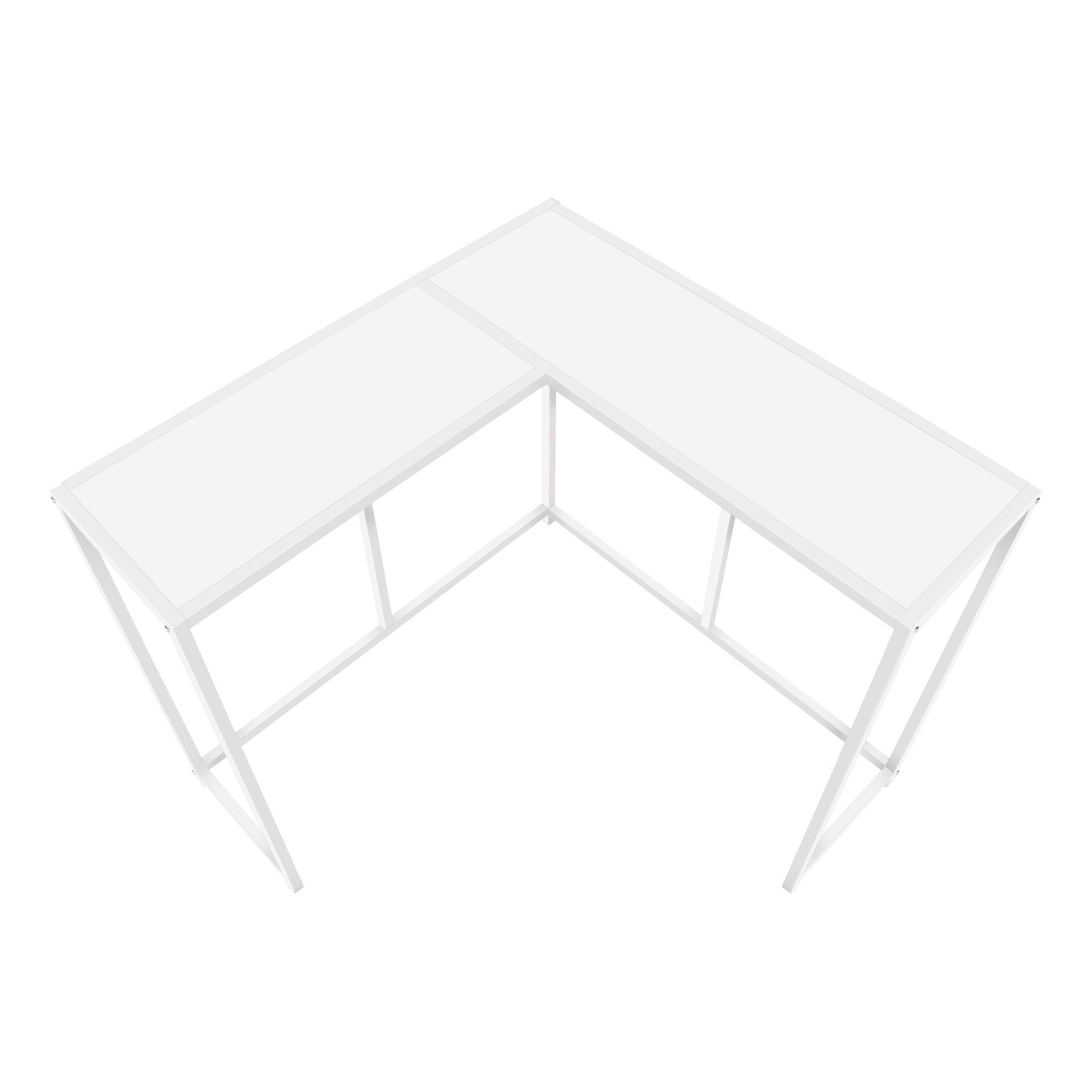 Corner Accent Console Table For Entryway, Unique L-Shaped Design