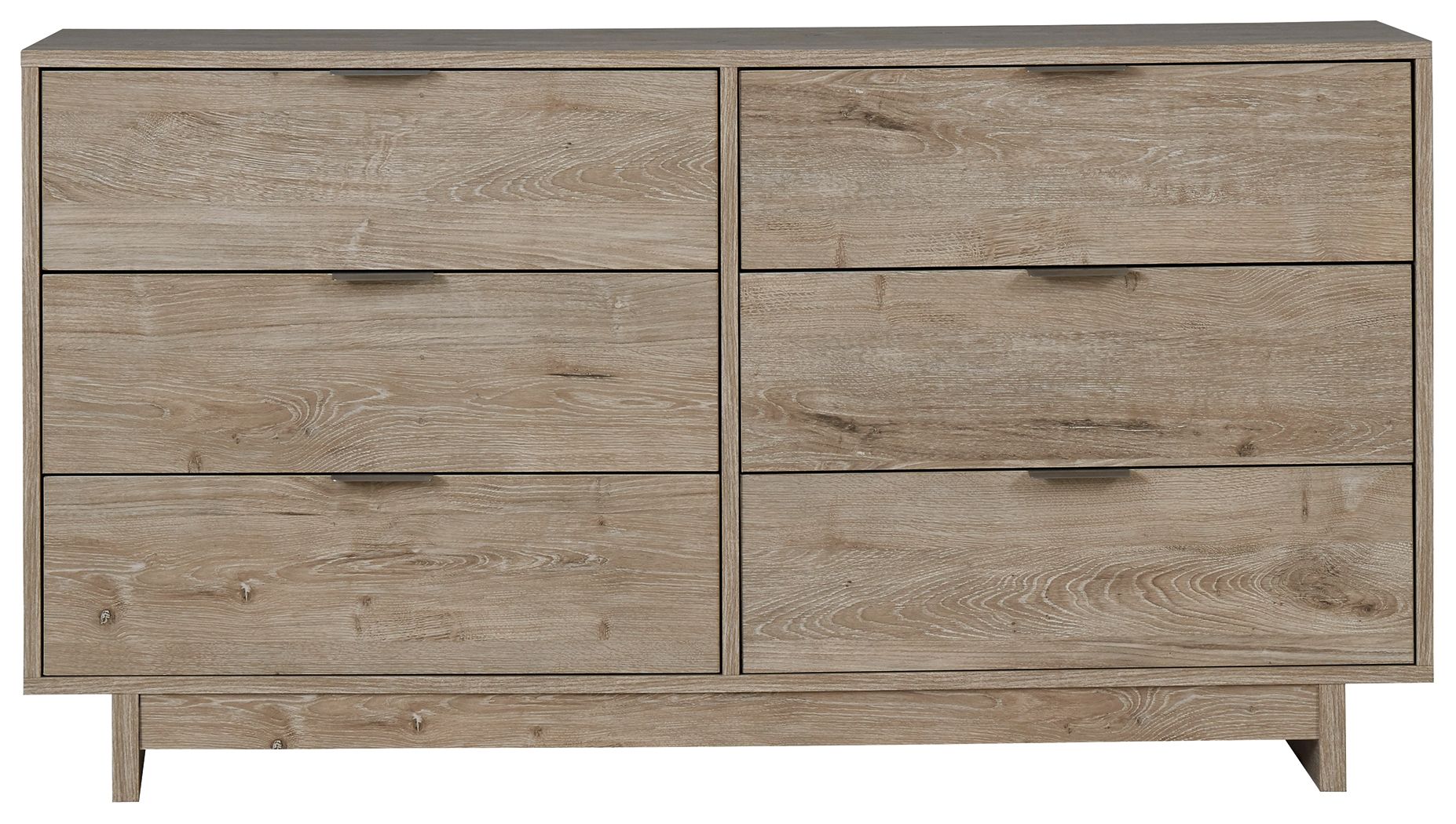 Signature Design by Ashley® Oliah - Beige - Six Drawer Dresser - 31'' Height | Meri Furniture