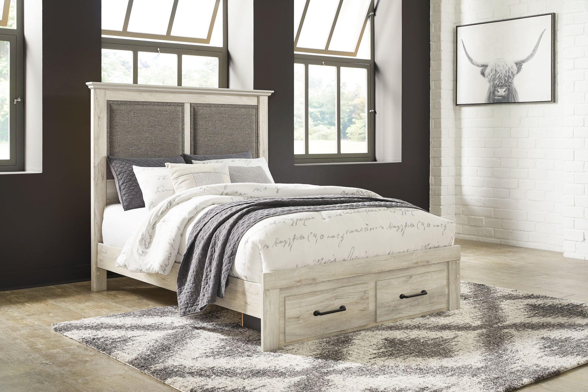 Signature Design by Ashley® Cambeck - Panel Bed | Meri Furniture