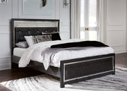 Signature Design by Ashley® Kaydell - Glitter Panel Bed | Meri Furniture