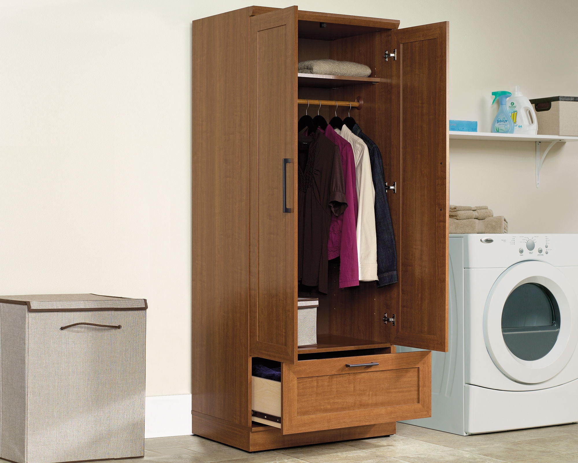 Wardrobe/Storage Cabinet Sienna Oak