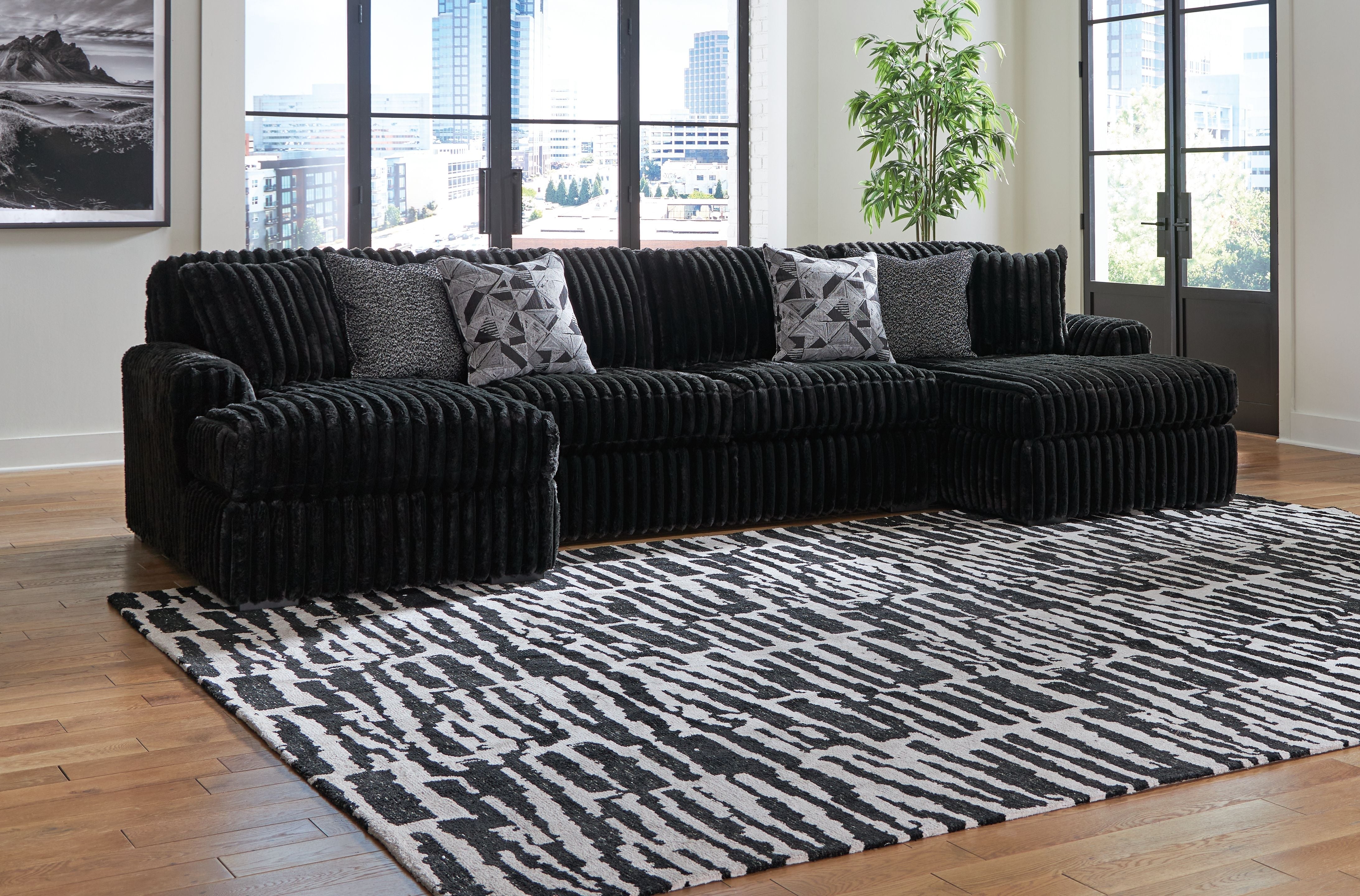 Signature Design by Ashley® Midnight-Madness - Sectional Set | Meri Furniture