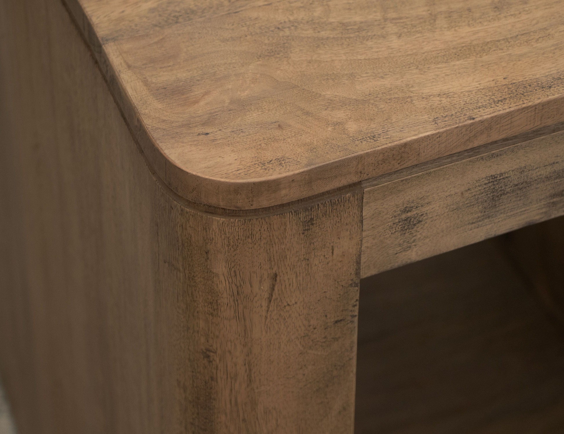 International Furniture Direct Xel-Ha - End Table - Almond Brown | Meri Furniture