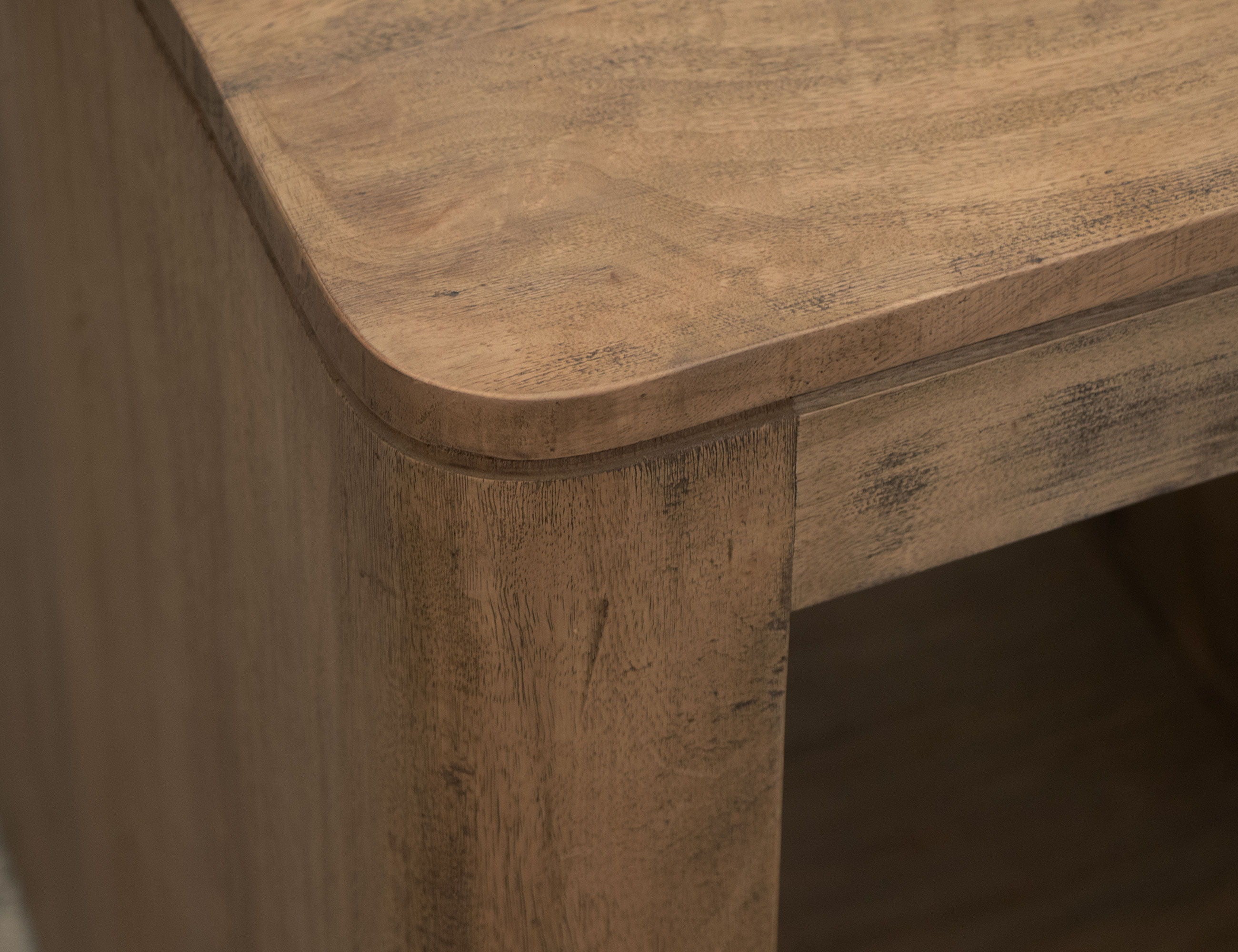 International Furniture Direct Xel-Ha - End Table - Almond Brown | Meri Furniture
