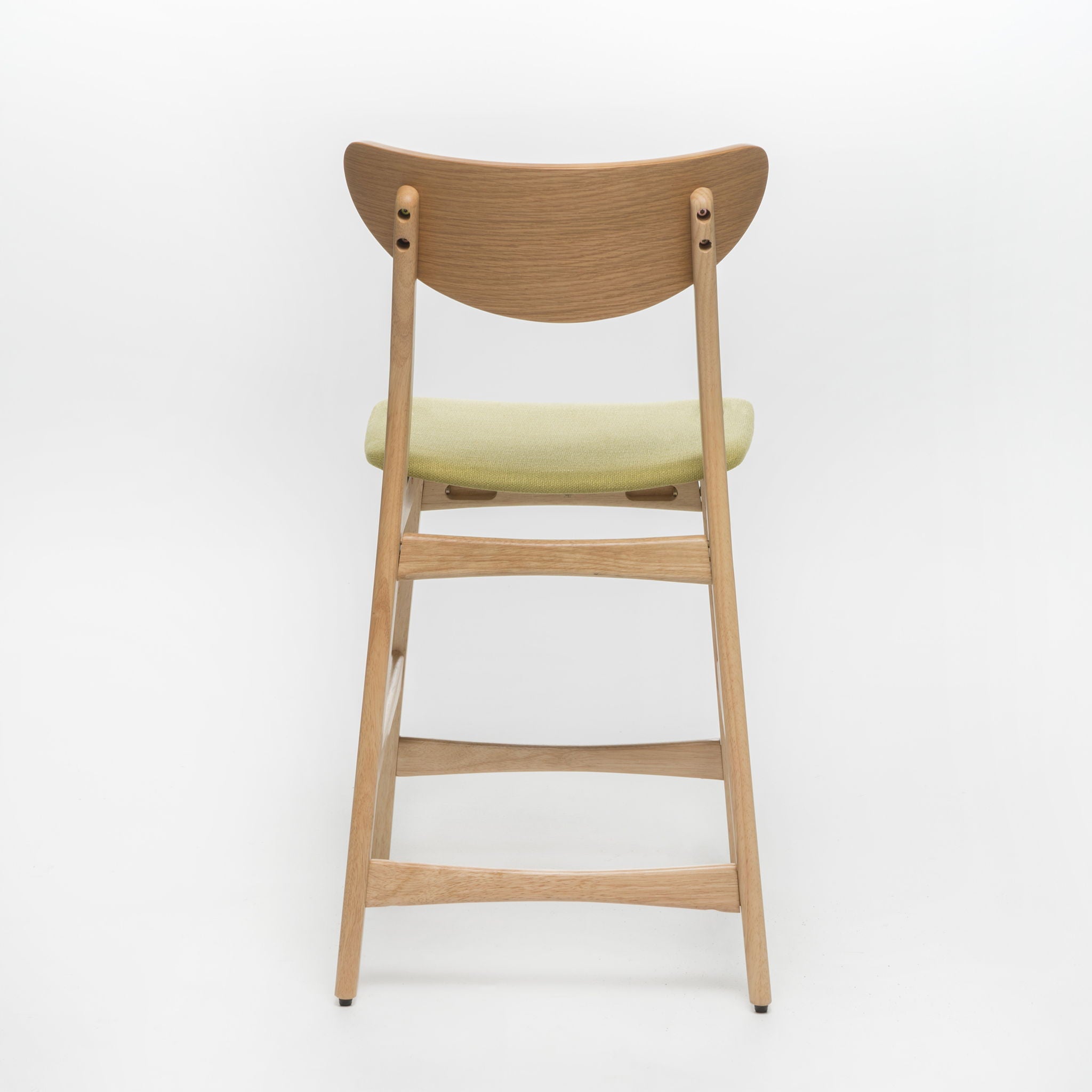 Retro Modern Counter Height Chair Set With Cushioned Seats