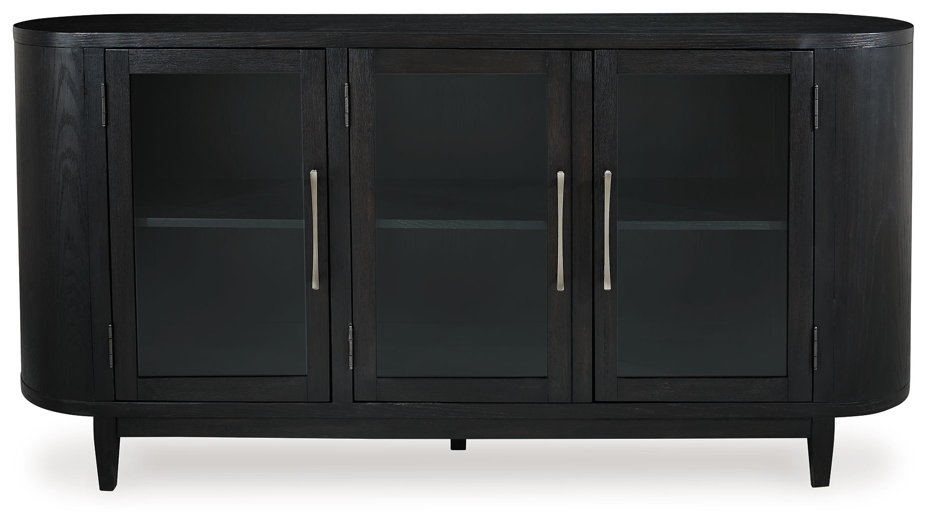 Signature Design by Ashley® Rowanbeck - Black - Dining Room Server | Meri Furniture