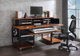 Bigger and better than ever, the Megara music desk is a great option for aspiring artists or producers.