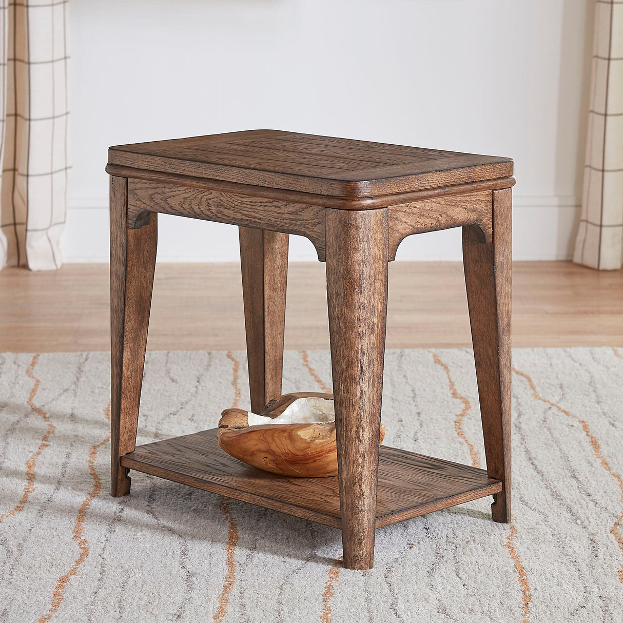 Liberty Furniture Ashford - Chair Side Table - Light Brown | Meri Furniture