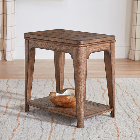 Liberty Furniture Ashford - Chair Side Table - Light Brown | Meri Furniture