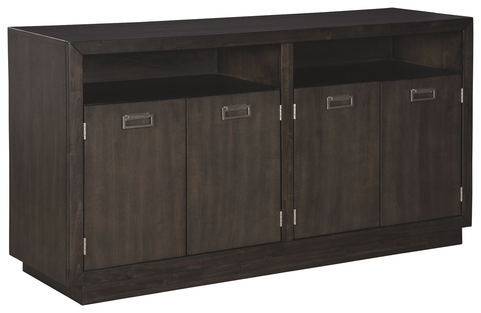 Signature Design by Ashley® Hyndell - Dark Brown - Dining Room Server | Meri Furniture