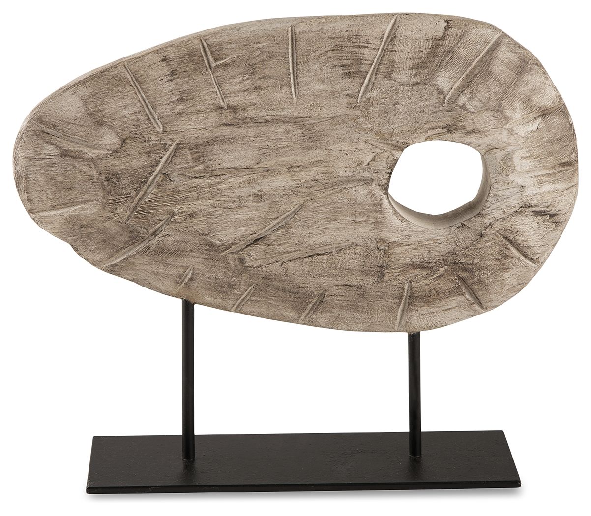 Signature Design by Ashley® Dashburn - Antique White / Black - Sculpture | Meri Furniture