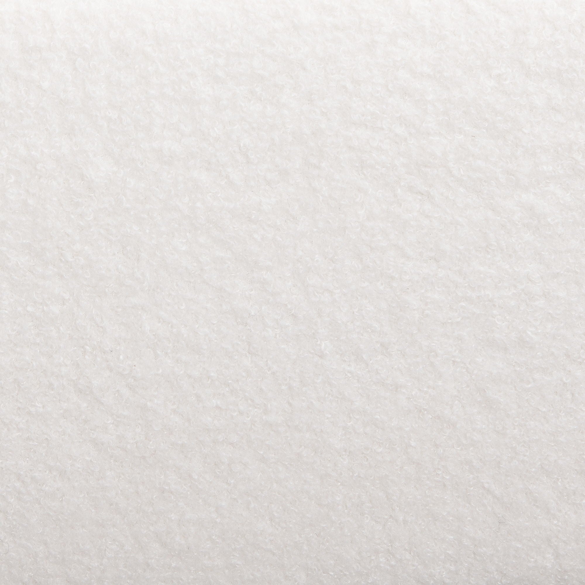 Queen Size Elegant Terry Upholstered Bed - White