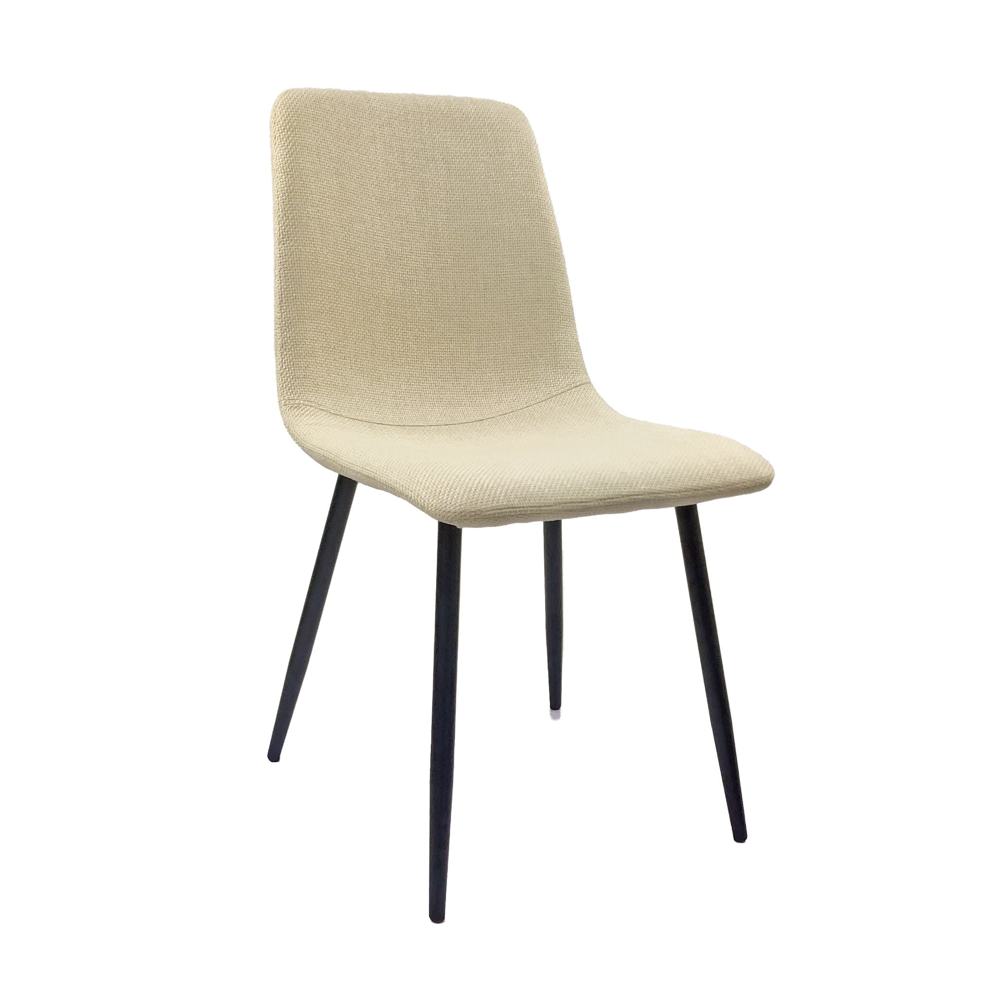 Modern Upholstered Dining Chairs With Cushion Seat And Sturdy Legs (Set of 4)
