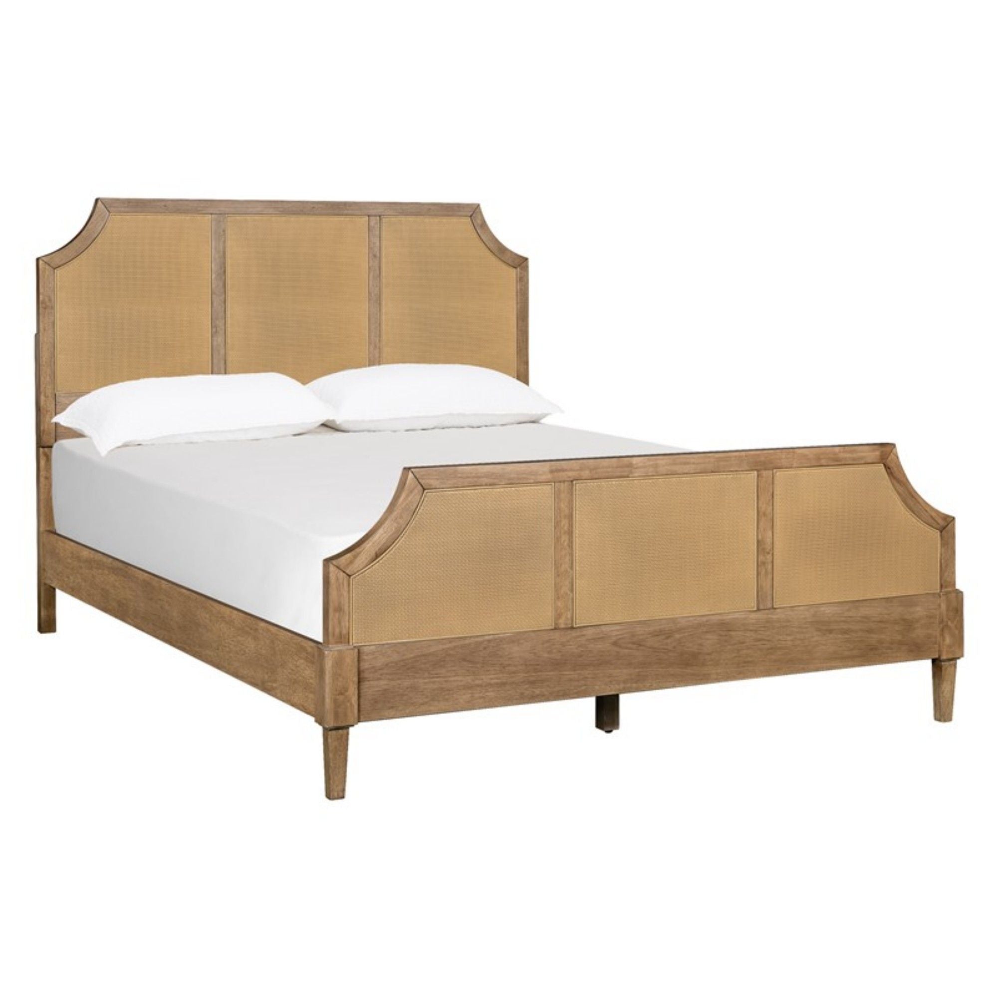 Lily Pond - Queen Platform Bed Toasted - Natural