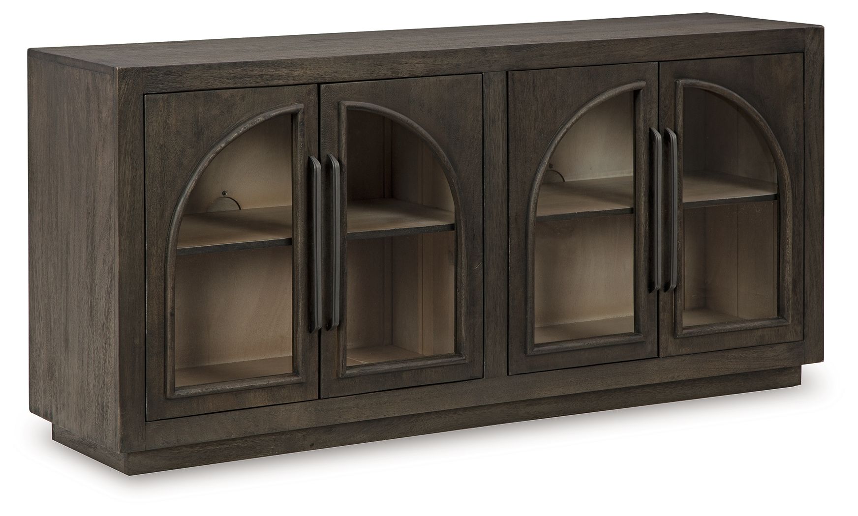 Signature Design by Ashley® Dreley - Grayish Brown - Accent Cabinet | Meri Furniture