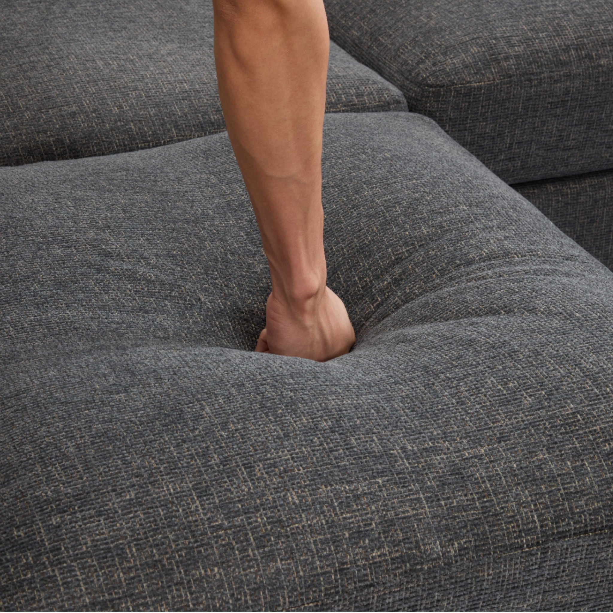 Sectional Sofa Modular U-Shaped With Ottoman & USB Ports