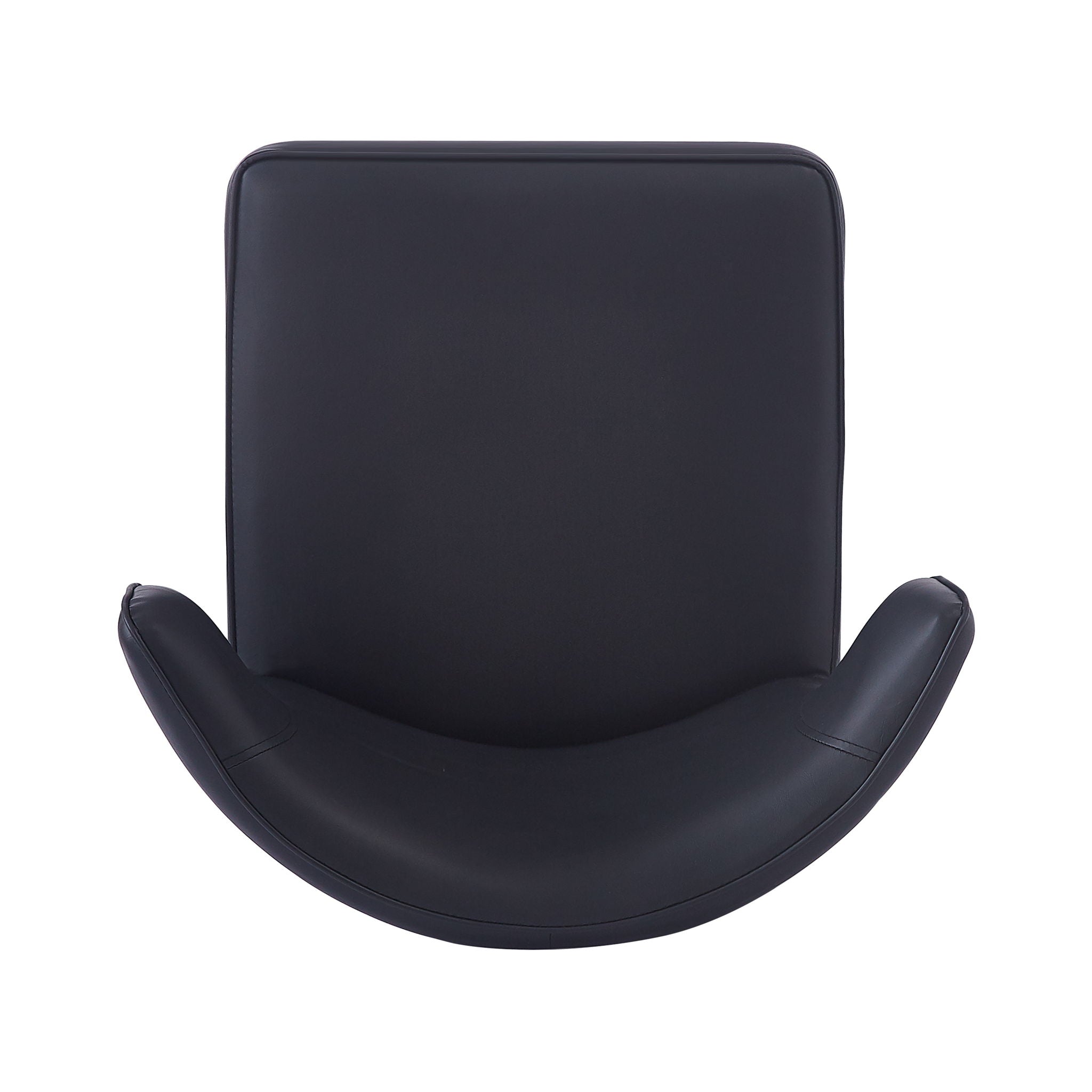 Modern Bar Stools With Upholstery And Metal Footrest (Set of 2)