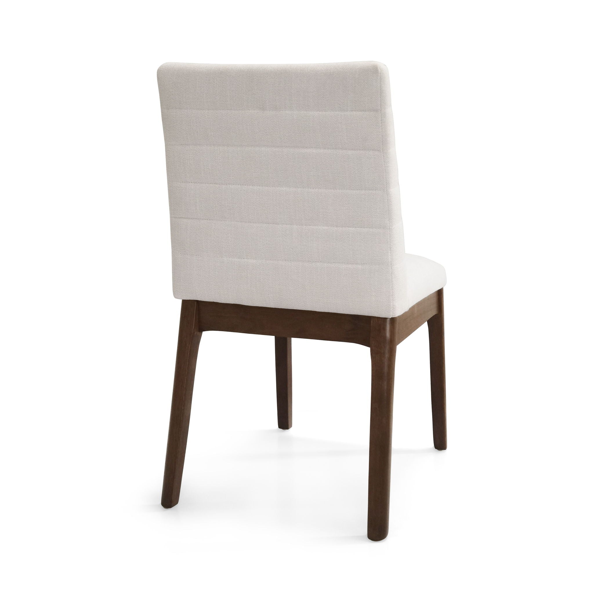 Upholstered Dining Chairs With Rubber Legs (Set of 2)