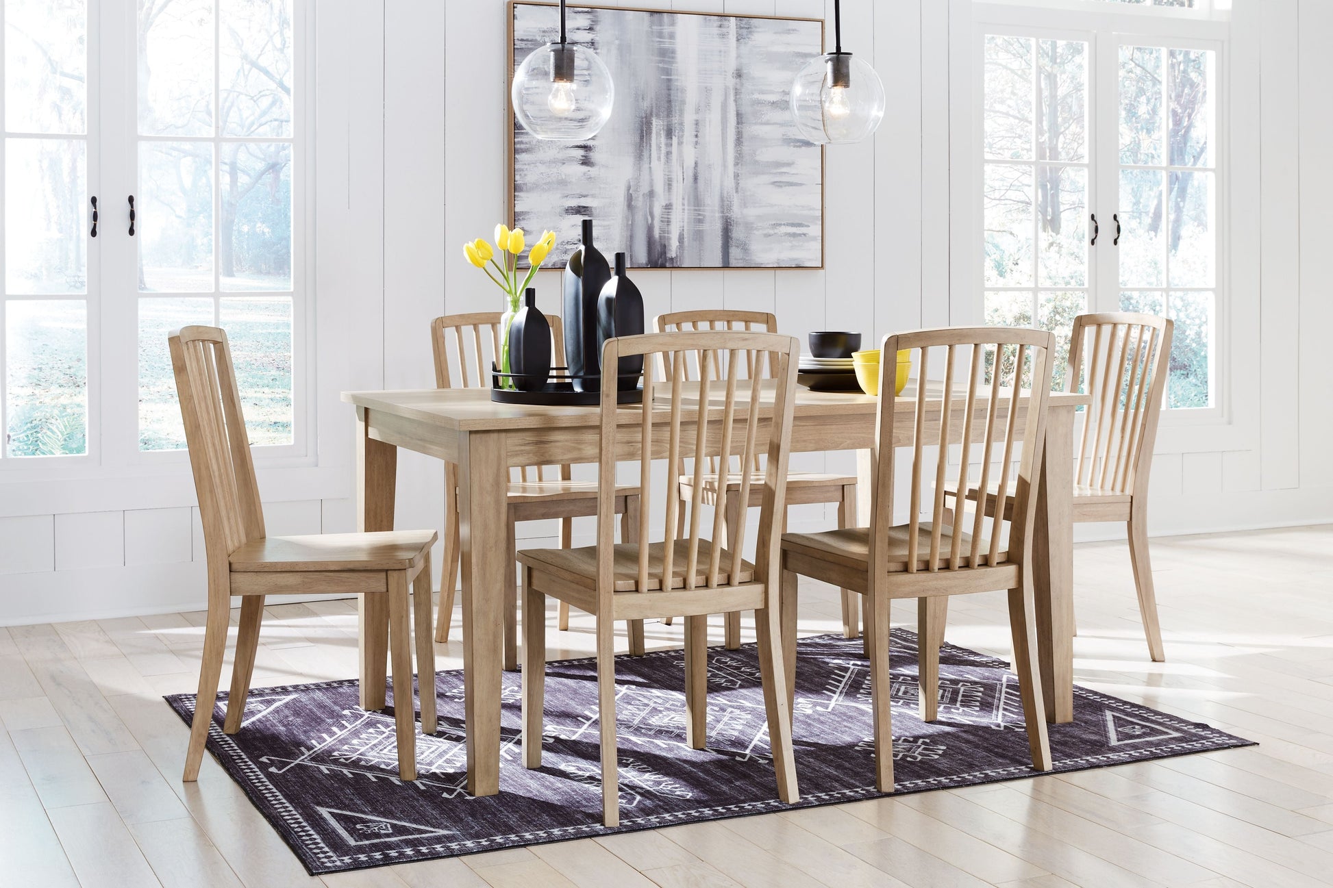 Signature Design by Ashley® Gleanville - Dining Room Set | Meri Furniture
