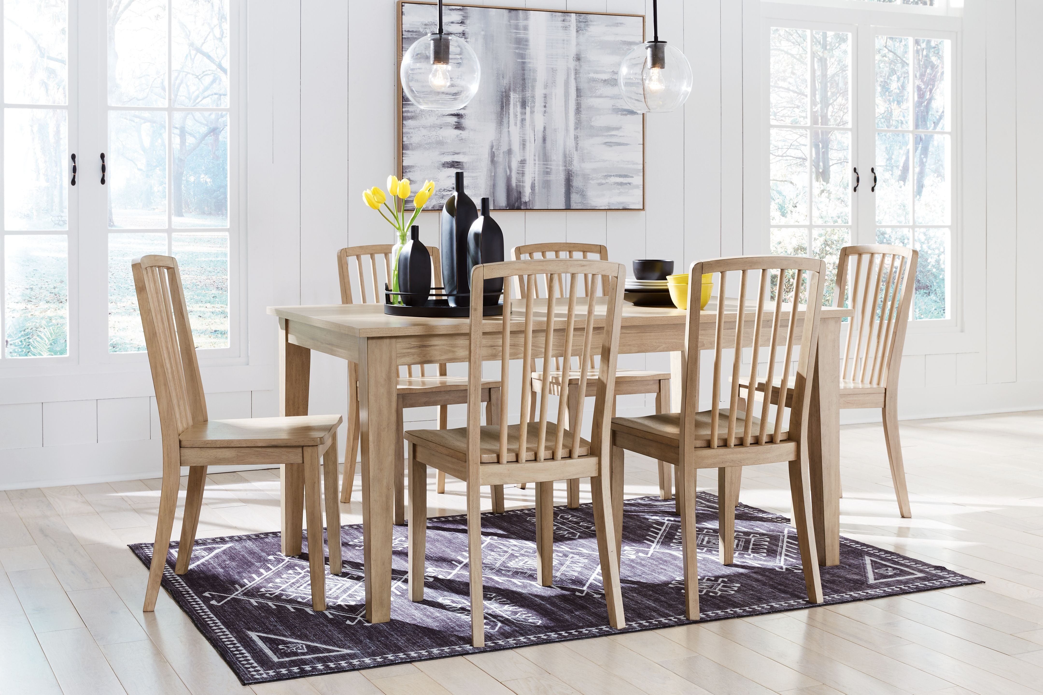 Signature Design by Ashley® Gleanville - Dining Room Set | Meri Furniture