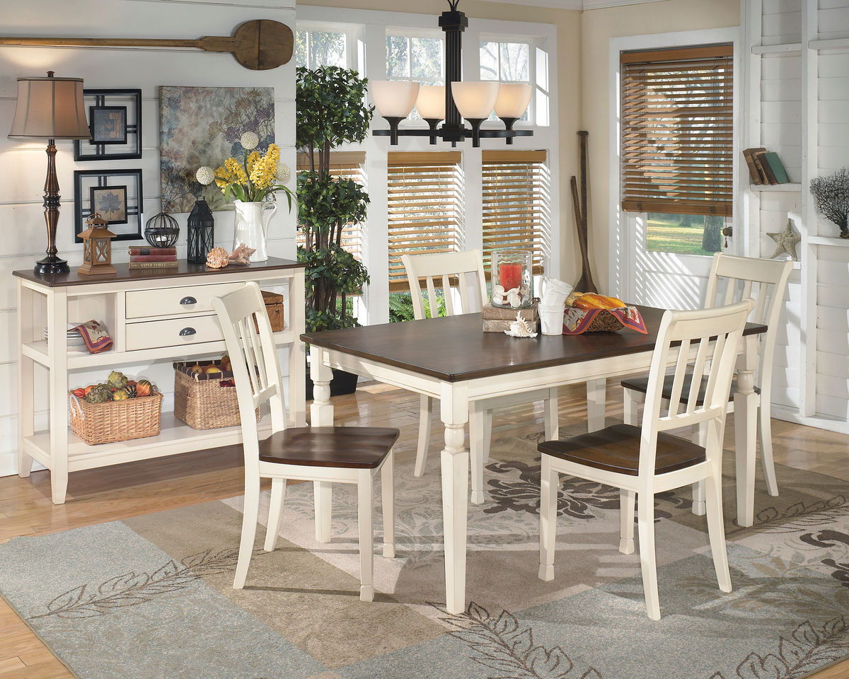 Signature Design by Ashley® Whitesburg - Dining Table Set | Meri Furniture