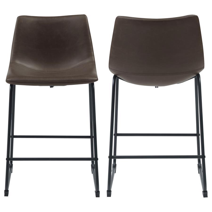 Coaster Fine Furniture Michelle - Upholstered Armless Chair (Set of 2) | Meri Furniture