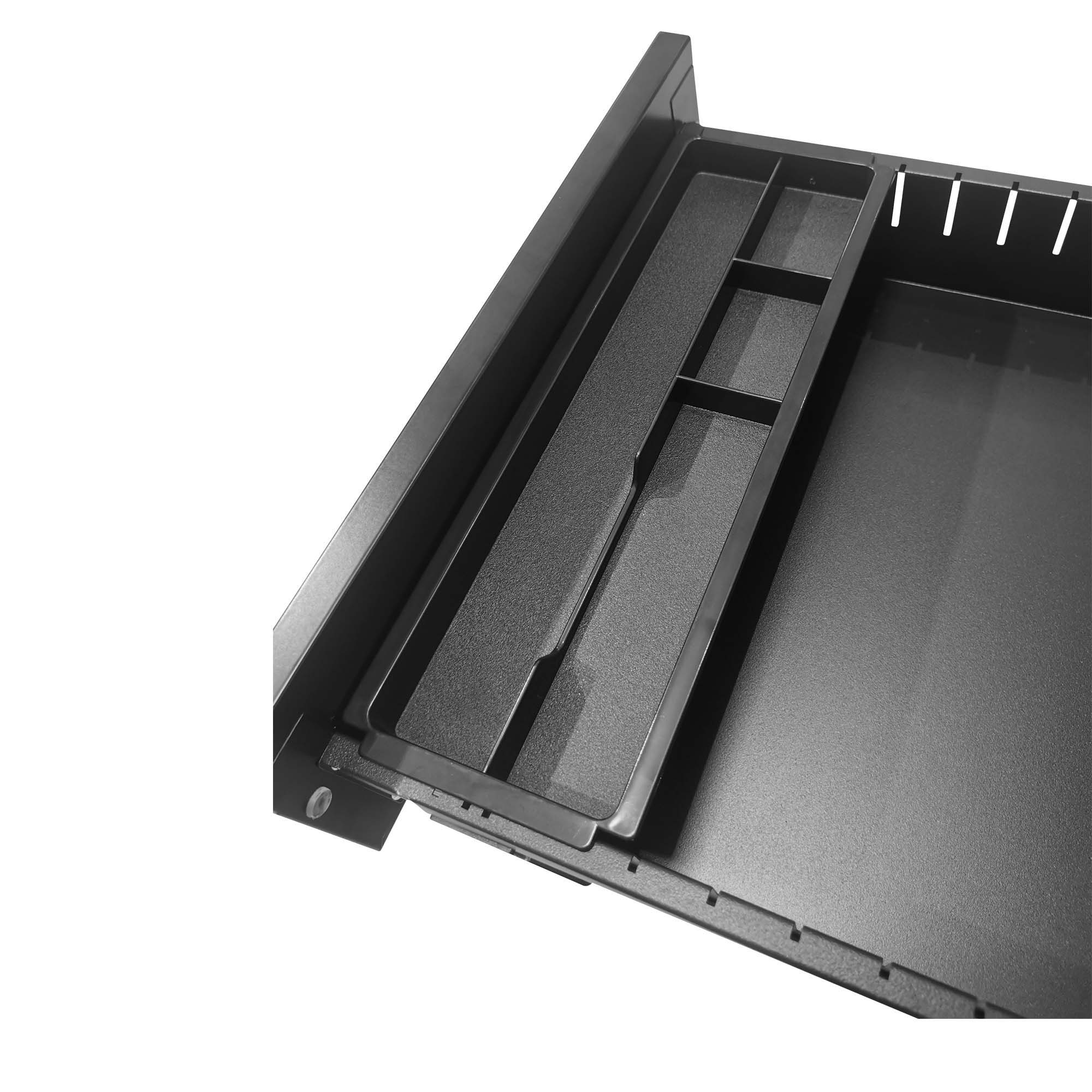 Metal Drawer Mobile File Cabinet With Lock For Home Office Organizer