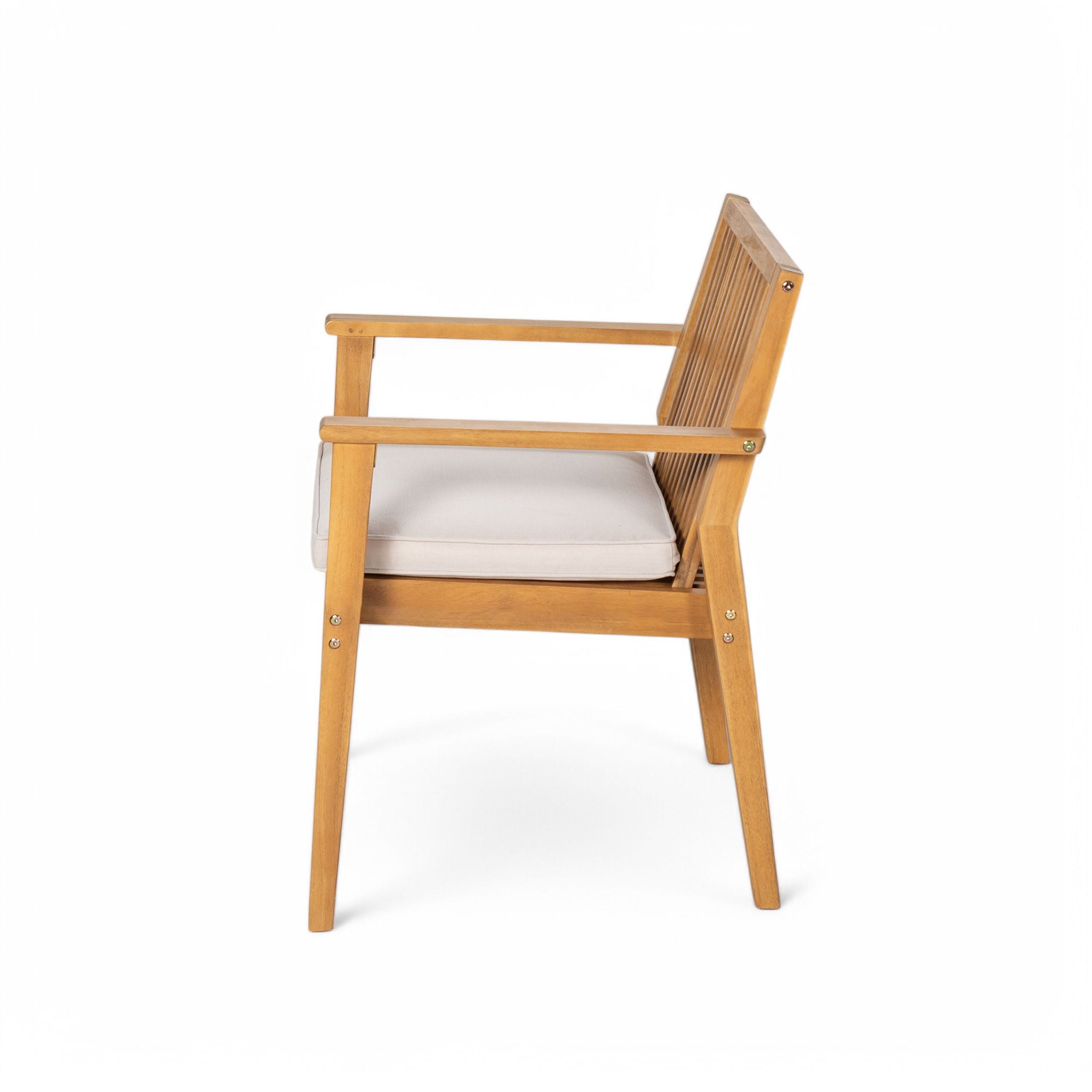 Patio Dining Chair, Comfortable Waterproof Seating (Set of 2)