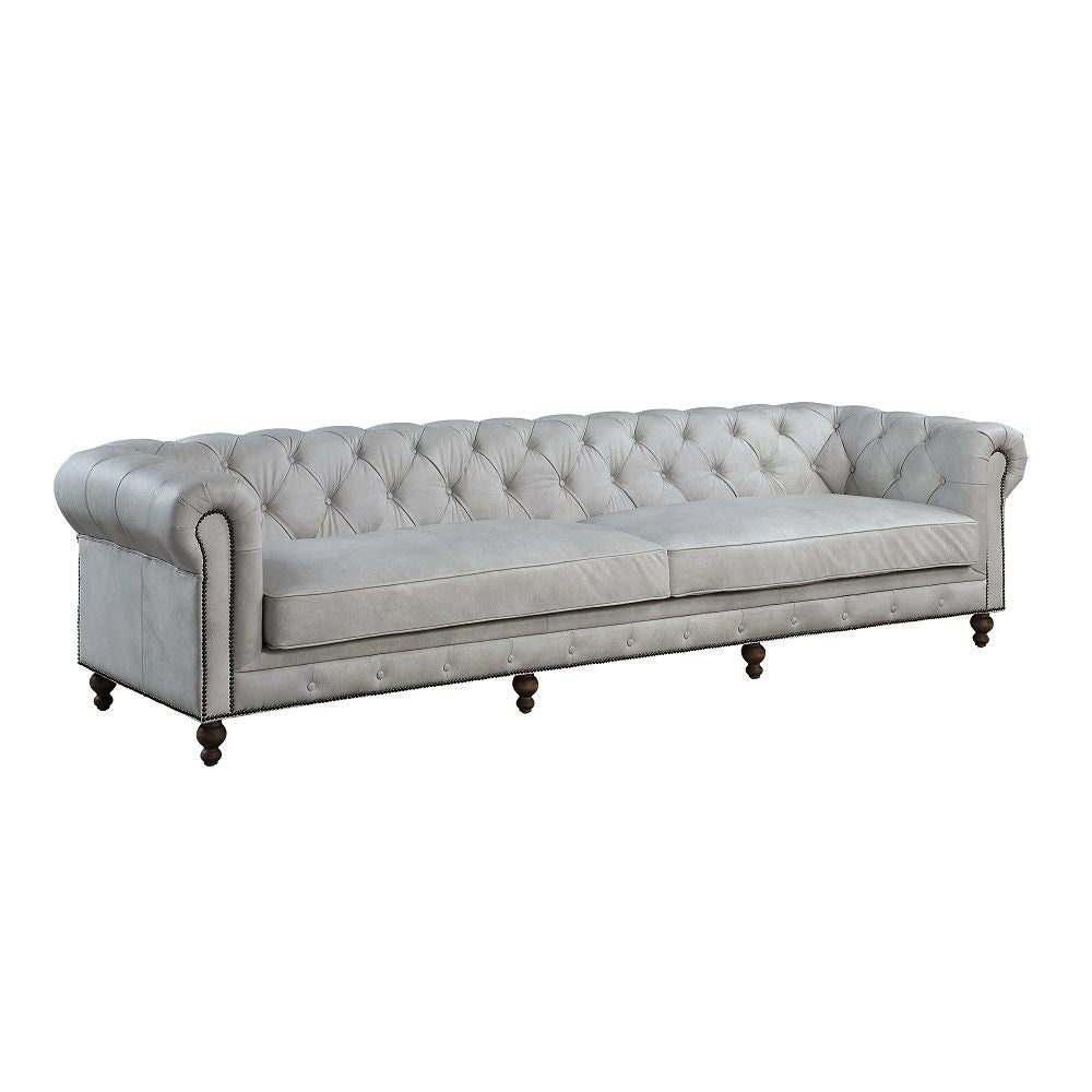 ACME Ofer - Sofa - Vintage White | Meri Furniture