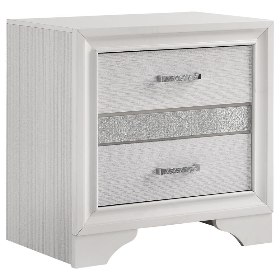 Coaster Fine Furniture Miranda - 2-Drawer Nightstand | Meri Furniture