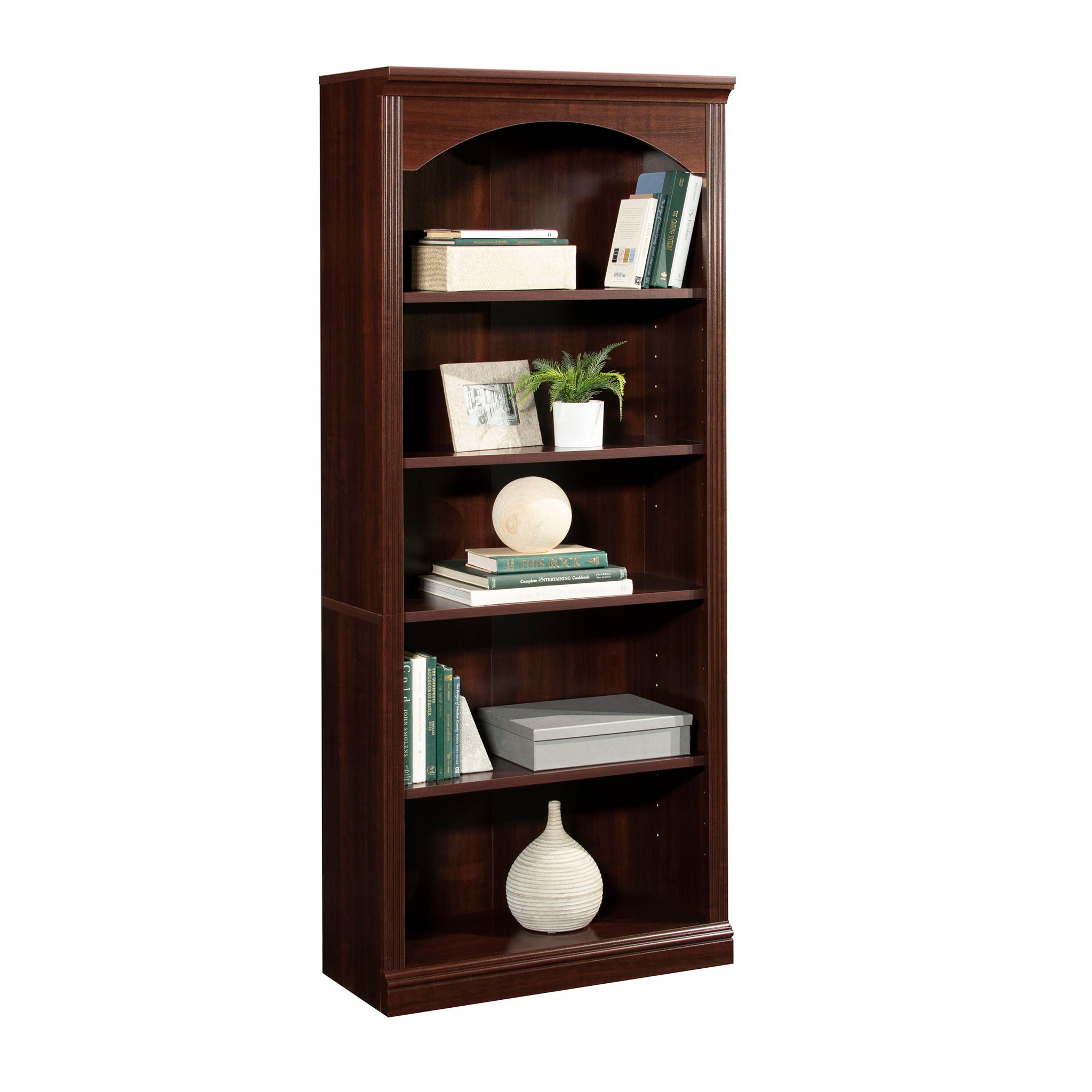 5-Shelf Bookcase in Select Cherry