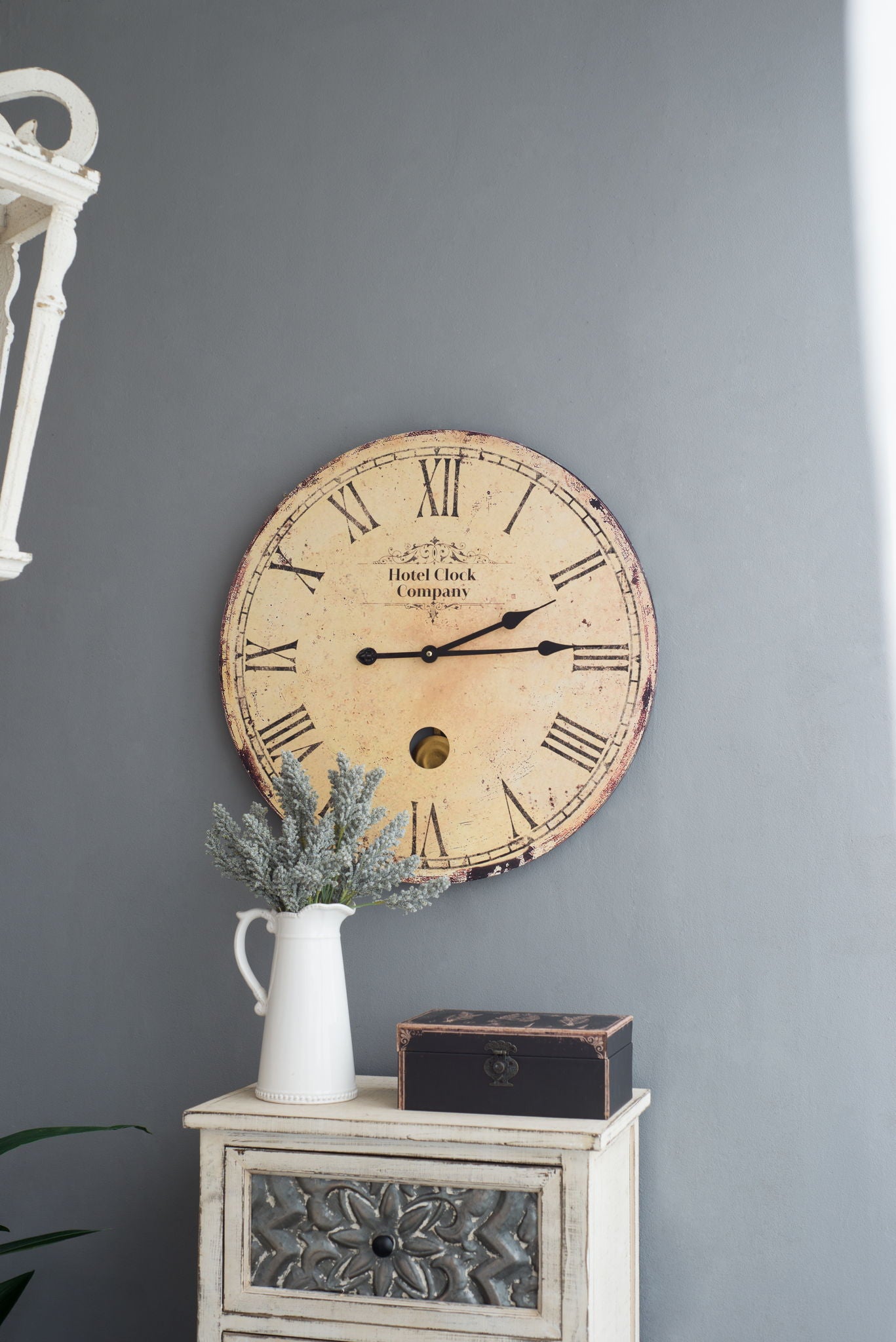 Wall Clock - Beige