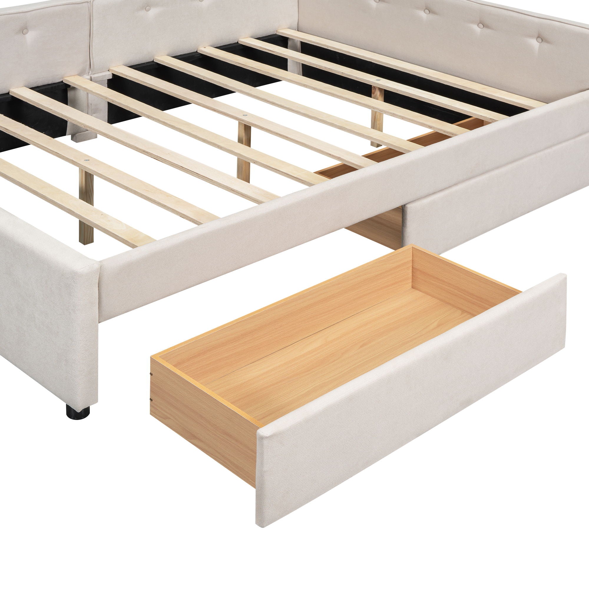 Platform Bed With USB Ports