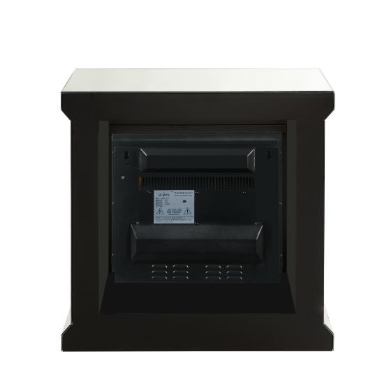 ACME Noralie - Fireplace - Mirrored & Faux Diamonds - 29" | Meri Furniture