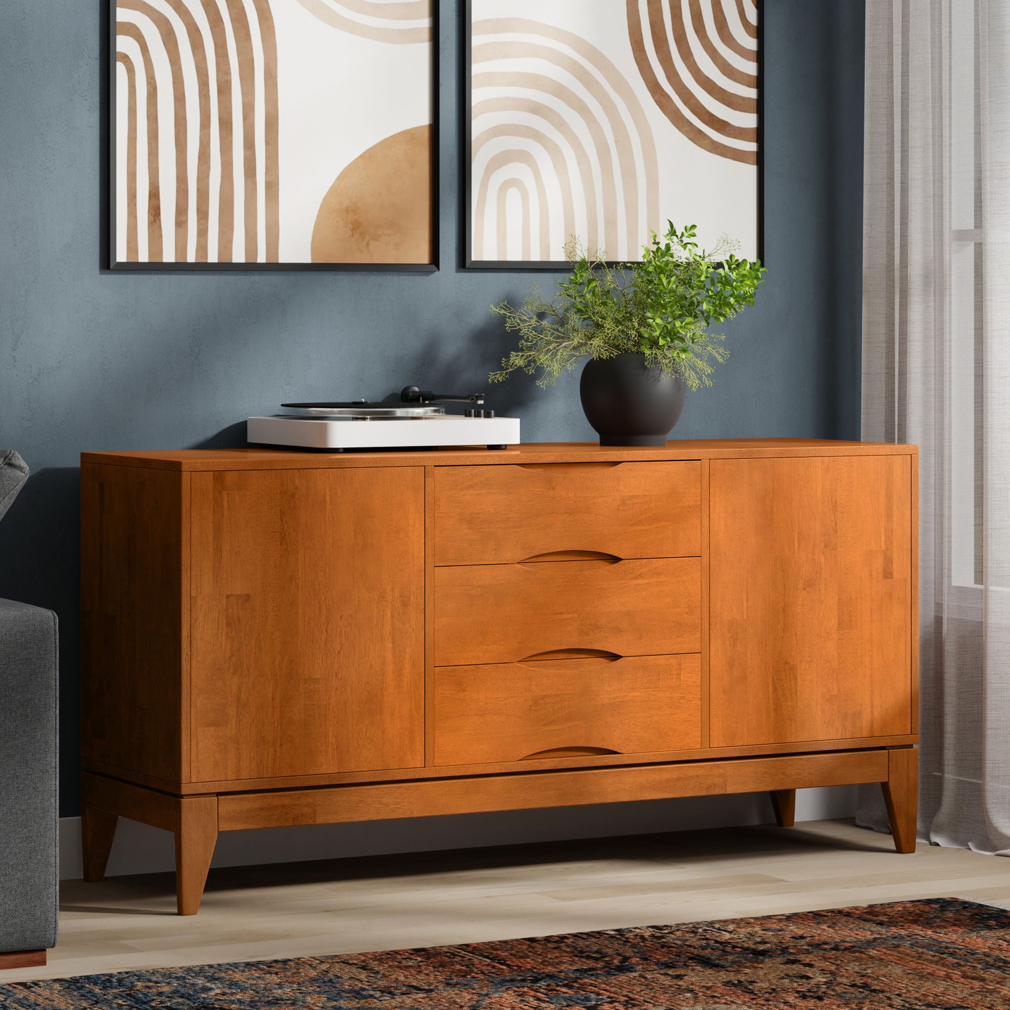 Harper - Sideboard Buffet - Brown