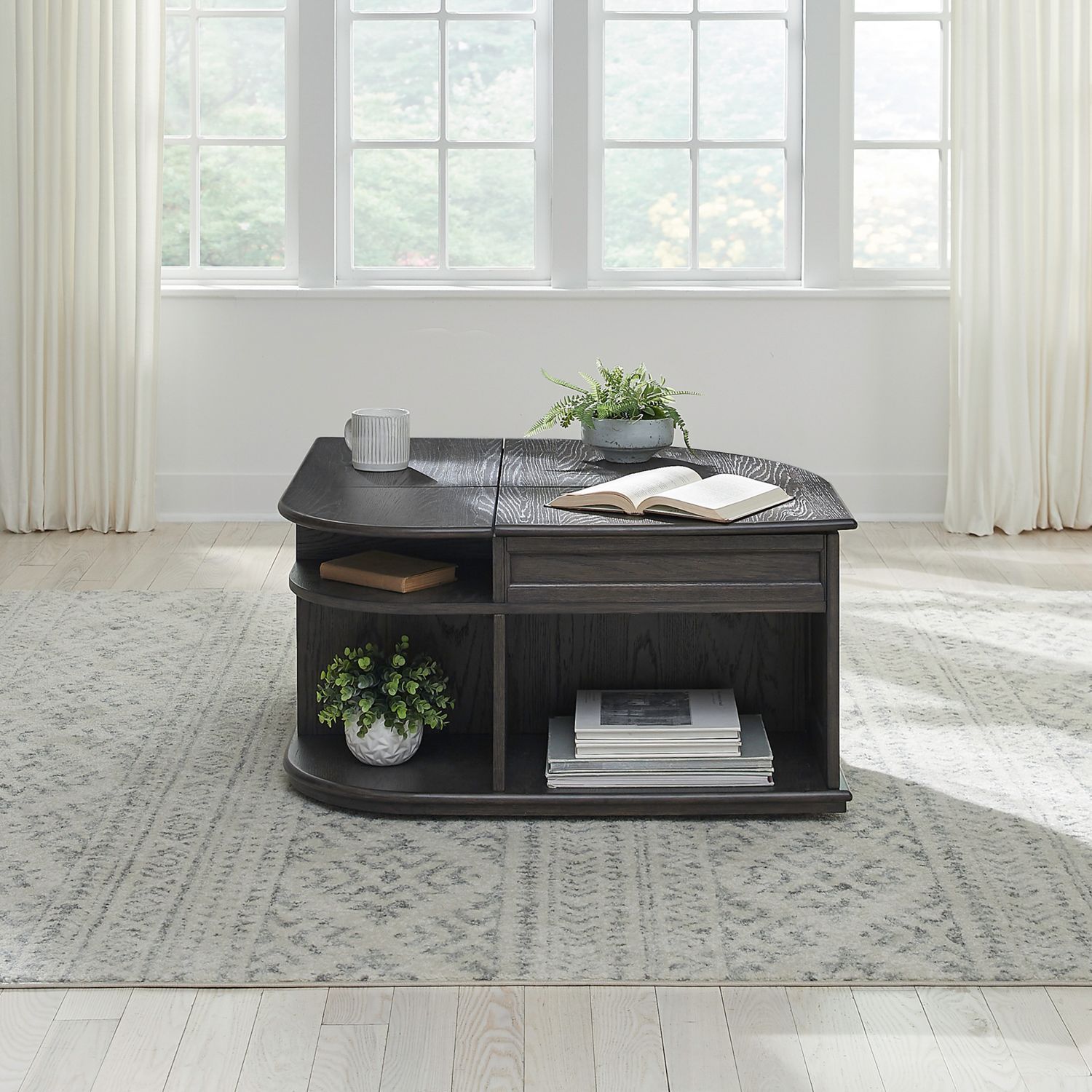 Wallace - Cocktail Table - Brown