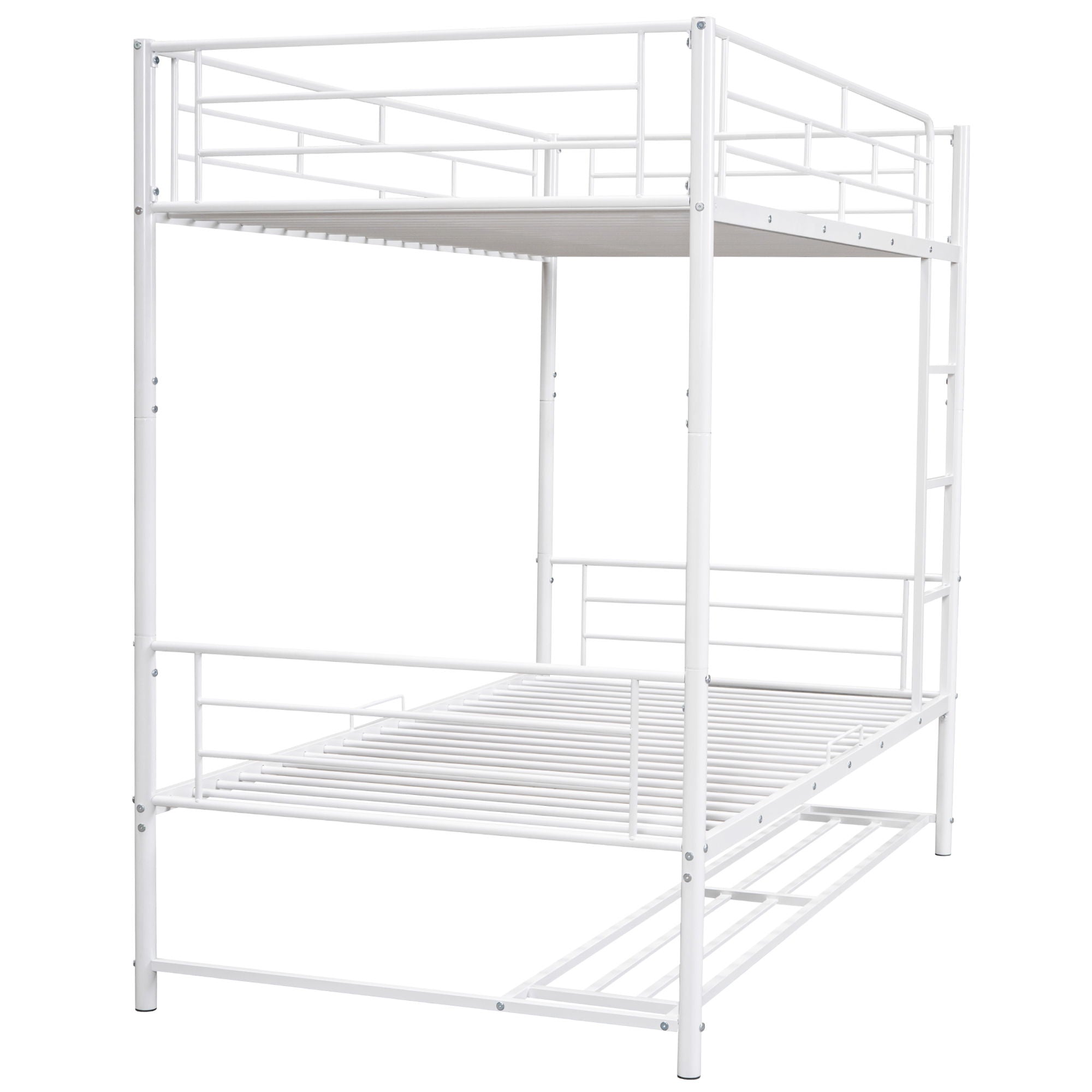 Metal Bunk Bed & Shelf And Guardrails
