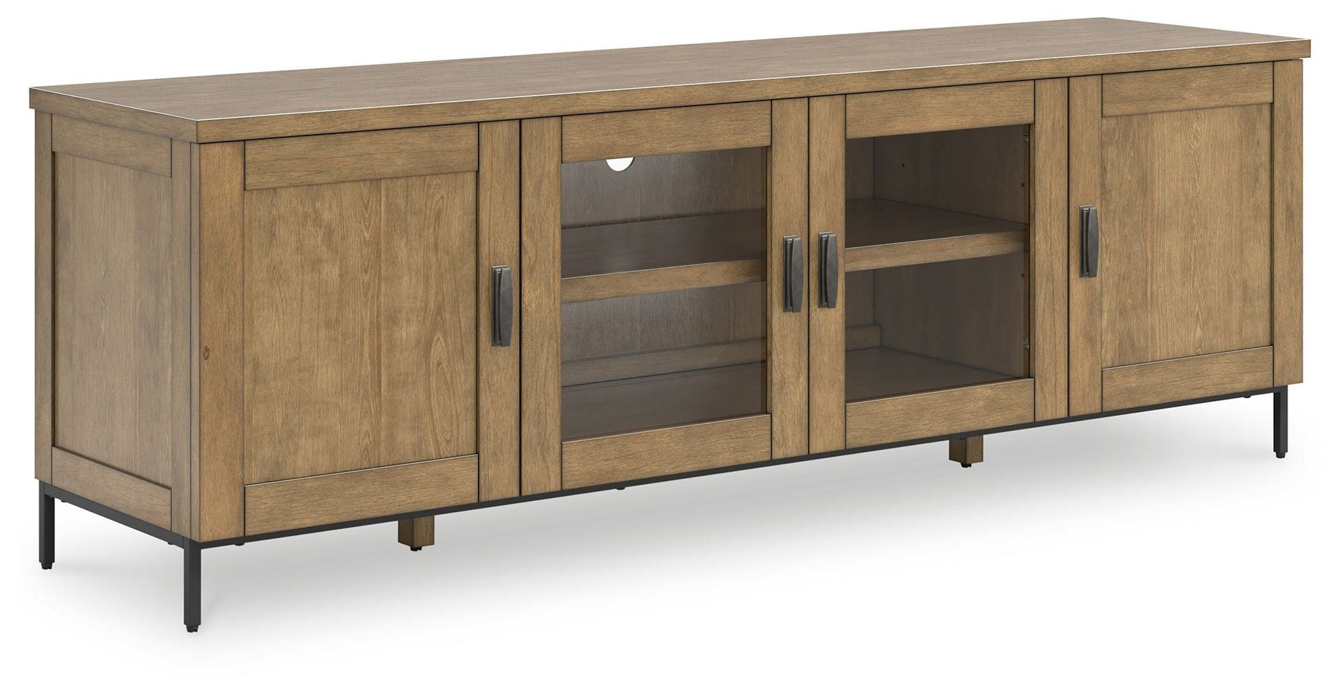 Signature Design by Ashley® Torlanta - Brown - Extra Large TV Stand | Meri Furniture