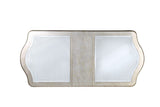 ACME Esteban - Dining Table - Antique Champagne Finish | Meri Furniture