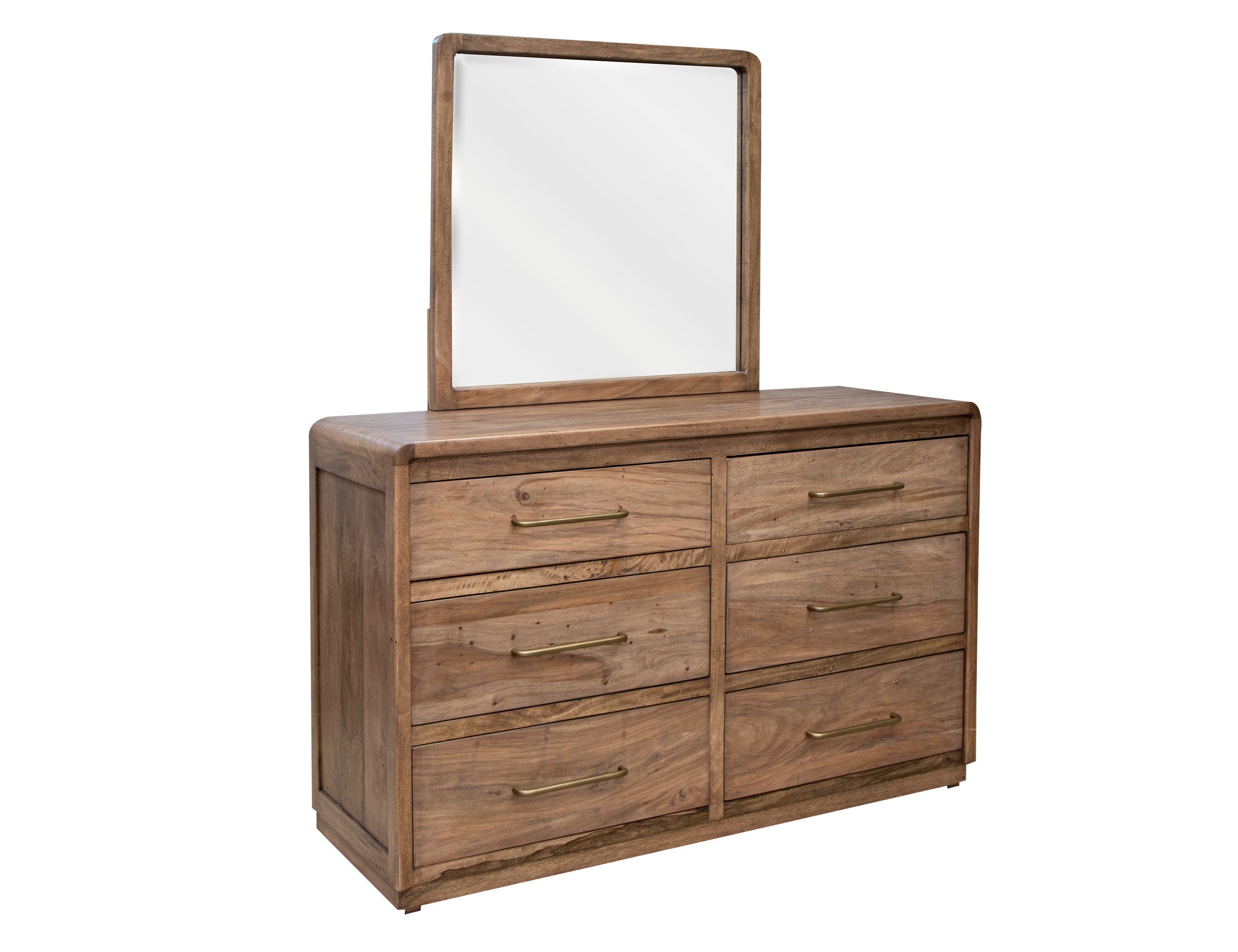 International Furniture Direct Mezquite - Dresser - Mezquite Brown | Meri Furniture