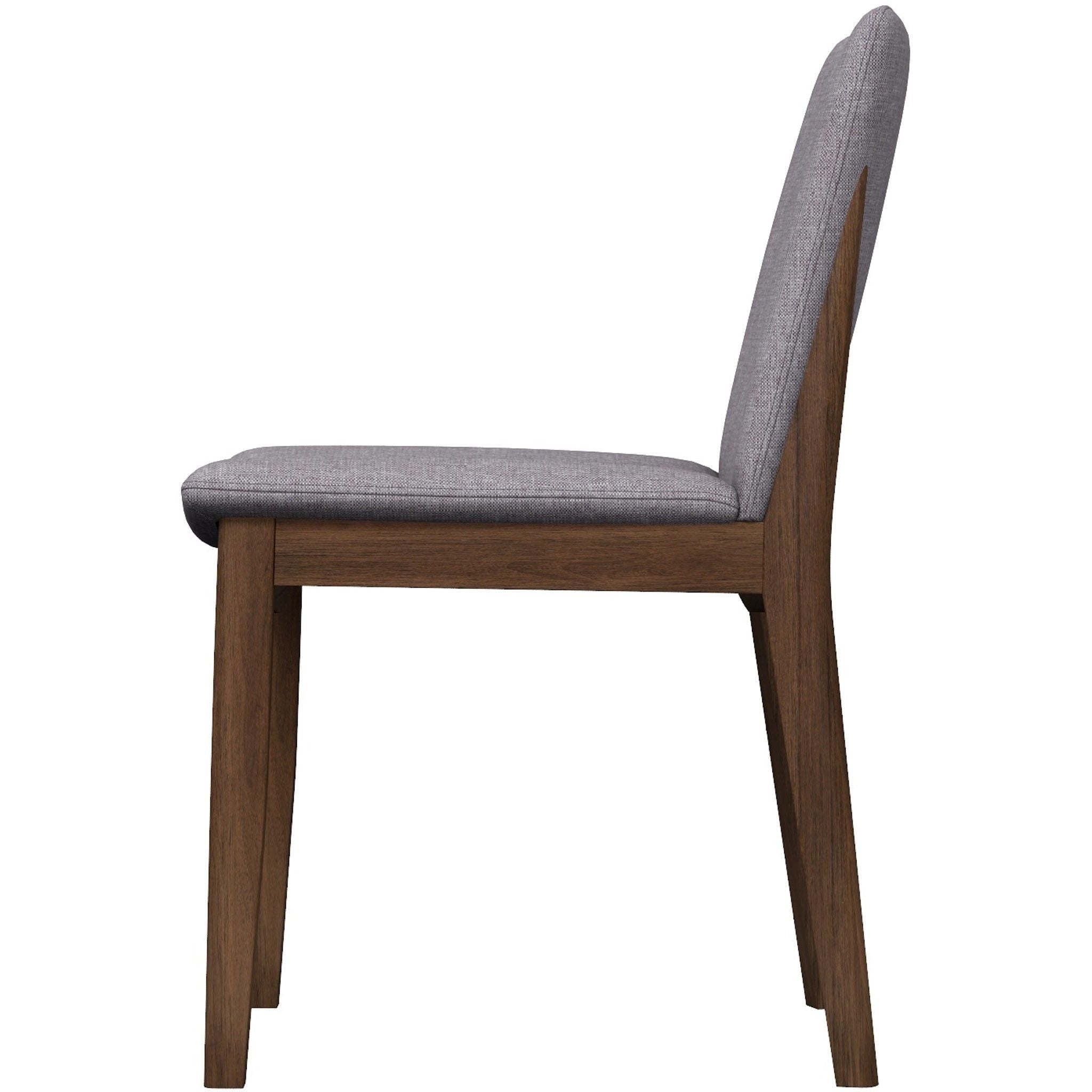 Laura - Mid-Century Modern Solid Wood Dining Chair (Set of 2)