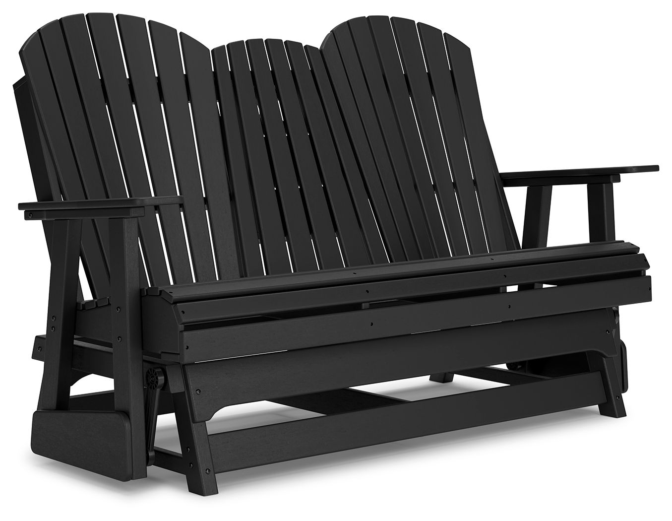 Signature Design by Ashley® Hyland Wave - Glider Loveseat | Meri Furniture