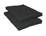 9" Premium Innerspring Futon Pad - Black