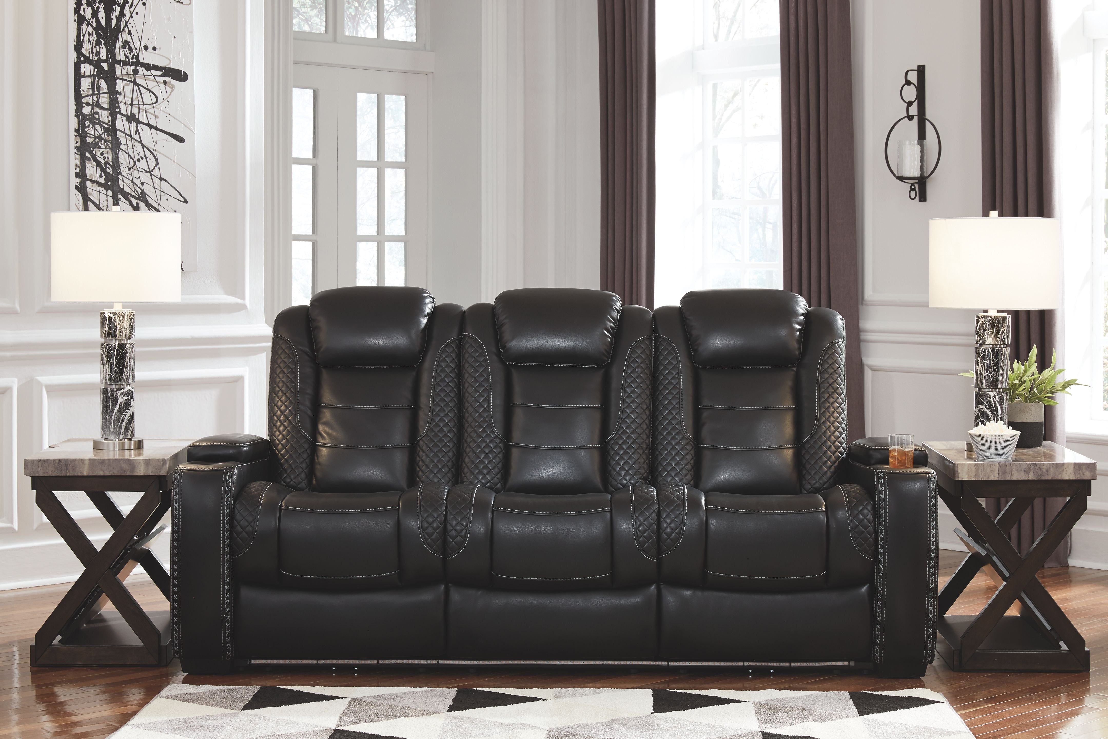 Signature Design by Ashley® Party Time - Power Reclining Sofa | Meri Furniture