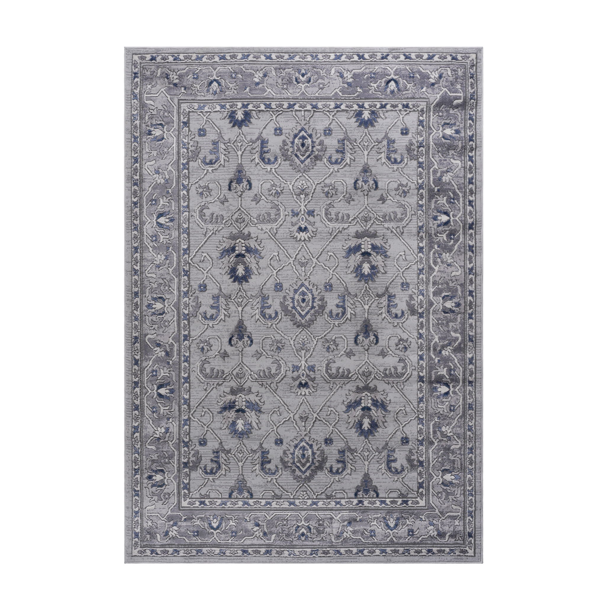 Marfi - 6' X 9' Oriental Area Rug - Gray / Blue